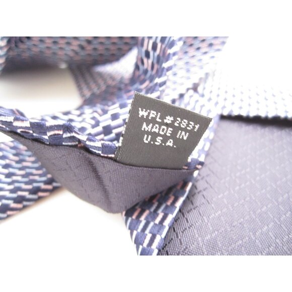 Men's Jones New York 100% Silk Geometric Neck Tie (NT7) - Picture 5 of 5